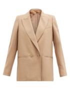 Matchesfashion.com Max Mara - Edoardo Jacket - Womens - Camel