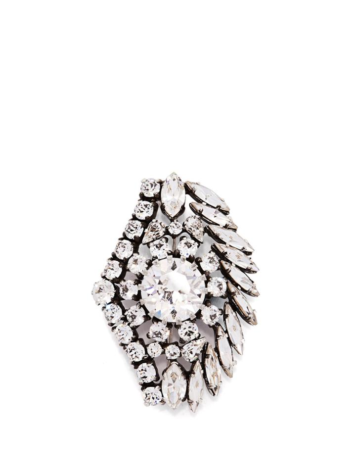 Sonia Rykiel Swarovski-encrusted Brooch