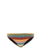 Matchesfashion.com Solid & Striped - The Desi Mosaic-print Bikini Briefs - Womens - Multi