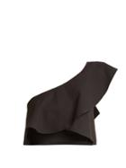 Isabel Marant Hayo One-shoulder Ruffle Crop-top