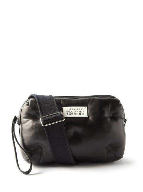 Maison Margiela - Glam Slam Quilted-leather Cross-body Bag - Womens - Black