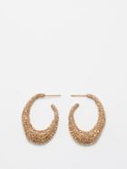By Alona - Paris Quartz & 18kt Gold-plated Earrings - Womens - Gold Multi