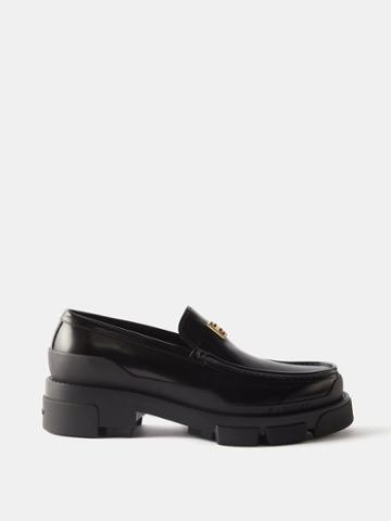 Givenchy - Terra Leather Loafers - Womens - Black