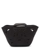 Matchesfashion.com Anya Hindmarch - Trivet Small Braided-rope And Leather Tote - Womens - Black