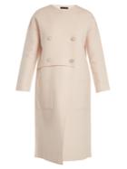 Proenza Schouler Double-breasted Boiled Wool-knit Cardigan
