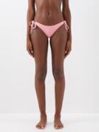 Melissa Odabash - Tortola Side-tie Bikini Briefs - Womens - Rose