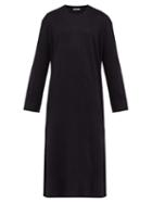 Matchesfashion.com Hecho - Relaxed Fit Linen Kaftan - Mens - Navy