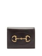 Matchesfashion.com Gucci - 1955 Horsebit Leather Bi-fold Wallet - Womens - Black