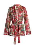 F.r.s - For Restless Sleepers Armonia Floral-print Cotton-blend Jacket