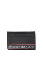 Mens Accessories Alexander Mcqueen - Logo-print Leather Cardholder - Mens - Black