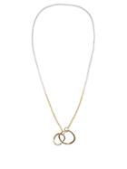 Ladies Jewellery Charlotte Chesnais - Symi Mini Gold-plated & Sterling-silver Necklace - Womens - Silver Gold