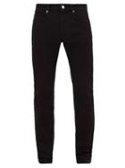 Matchesfashion.com Versace - Sunglasses-embroidered Skinny-leg Jeans - Mens - Black