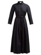 Matchesfashion.com Max Mara - Terra Shirtdress - Womens - Navy