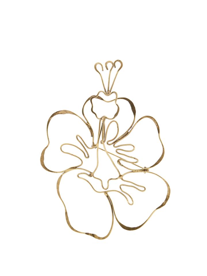 Rosie Assoulin Hibiscus Brooch