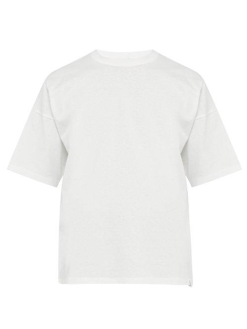 Matchesfashion.com Bottega Veneta - Oversized Cotton Jersey T Shirt - Mens - White