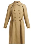 Matchesfashion.com A.p.c. - Jackie Twill Trench Coat - Womens - Beige