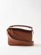 Loewe - Puzzle Small Leather Cross-body Bag - Womens - Tan