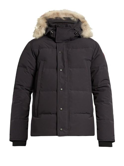 Canada Goose Wyndham Fur-trimmed Down Parka