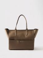 Mtier - Incognito Small Leather Tote Bag - Womens - Dark Grey