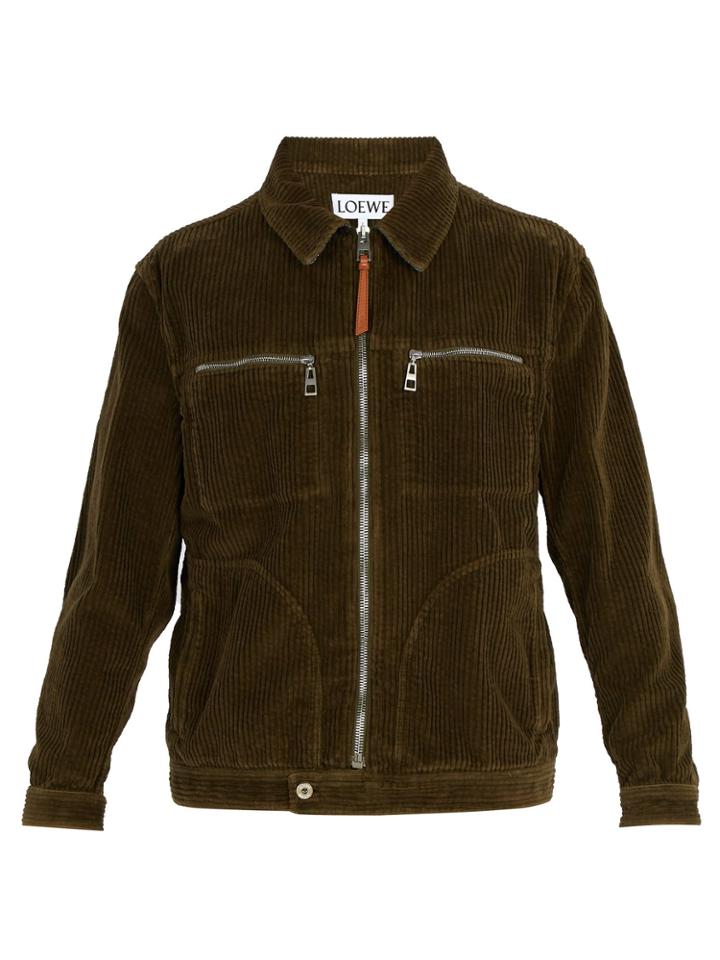Loewe Cotton-corduroy Jacket