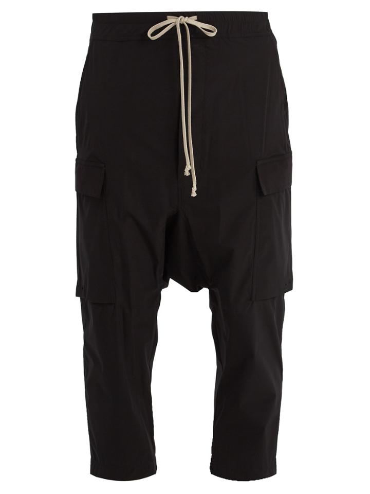 Rick Owens Lightweight Draped Drawstring Trousers