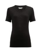 Matchesfashion.com Isabel Marant Toile - Killiann Scoop Neck Slubbed Linen Jersey T Shirt - Womens - Black