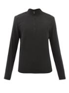 Bogner - Harrison Zip-neck Fleece Mid-layer Top - Mens - Black