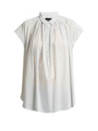 Nili Lotan Normandy Cotton-voile Shirt