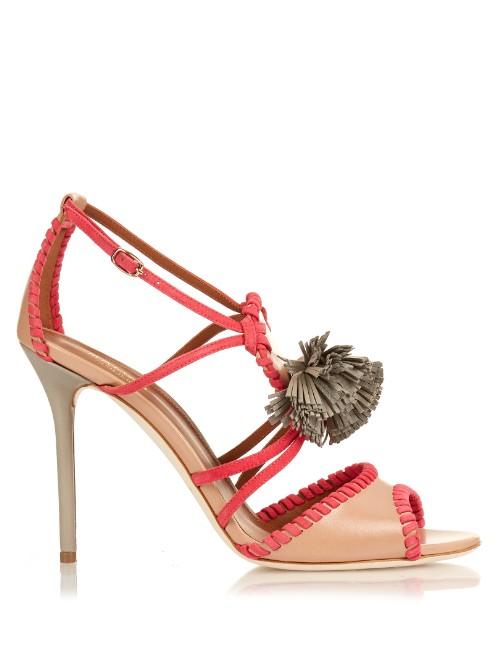 Malone Souliers Ruth Tassel Leather Sandals