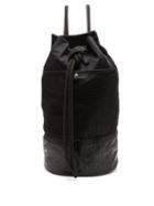 Matchesfashion.com Adidas By Stella Mccartney - Gym Sack Canvas Shoulder Bag - Womens - Black