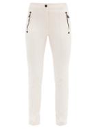 Matchesfashion.com Moncler Grenoble - Sportivo Slim-fit Twill Ski Trousers - Womens - Light Pink