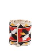 Vita Kin Butterfly Embroidered Linen Belt
