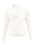 Giambattista Valli - Notch-lapel Cotton-blend Boucl Jacket - Womens - White