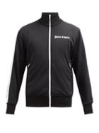 Palm Angels - Logo-print Jersey Track Jacket - Mens - Black