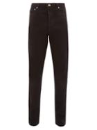 Matchesfashion.com Paul Smith - Contrast Stitching Slim Leg Jeans - Mens - Black
