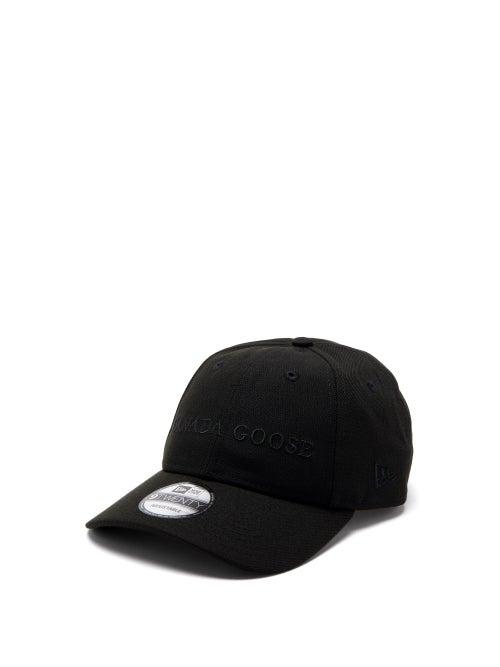 Canada Goose - Logo-embroidered Cotton-blend Baseball Cap - Mens - Black