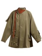 Matchesfashion.com Loewe - Military Cotton Twill Jacket - Womens - Green