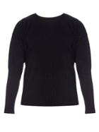 Homme Plisse Issey Miyake Long-sleeved Pleated Top