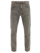 Matchesfashion.com Jeanerica Jeans & Co. - Tm005 Cotton-blend Tapered-leg Jeans - Mens - Grey