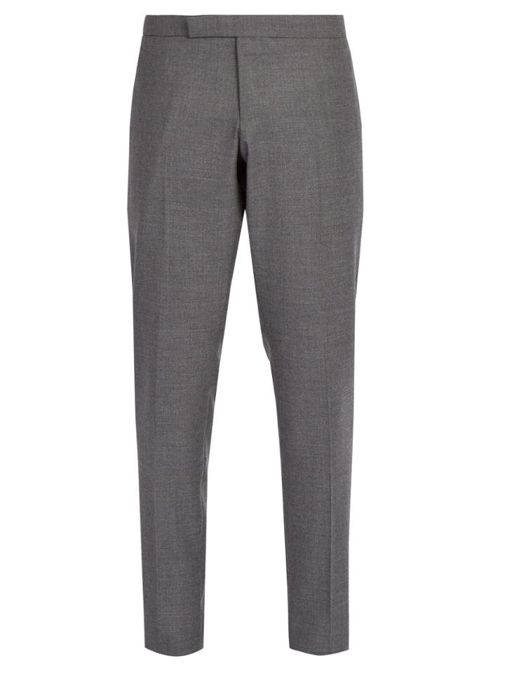 Thom Browne Side-stripe Wool Trousers