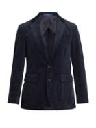 Matchesfashion.com Polo Ralph Lauren - Patch Pocket Cotton Corduroy Blazer - Mens - Navy