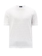 Matchesfashion.com Thom Sweeney - Linen-jersey T-shirt - Mens - White