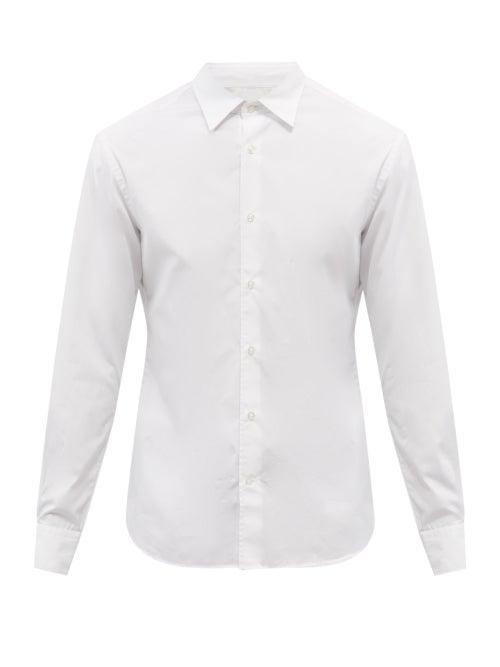 Officine Gnrale - Giacomo Cotton-poplin Shirt - Mens - White