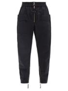 Isabel Marant - Tilsen Zip-cuff Tapered Cargo Trousers - Mens - Blue