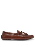Matchesfashion.com Ralph Lauren Purple Label - Harold Tasselled Leather Loafers - Mens - Brown