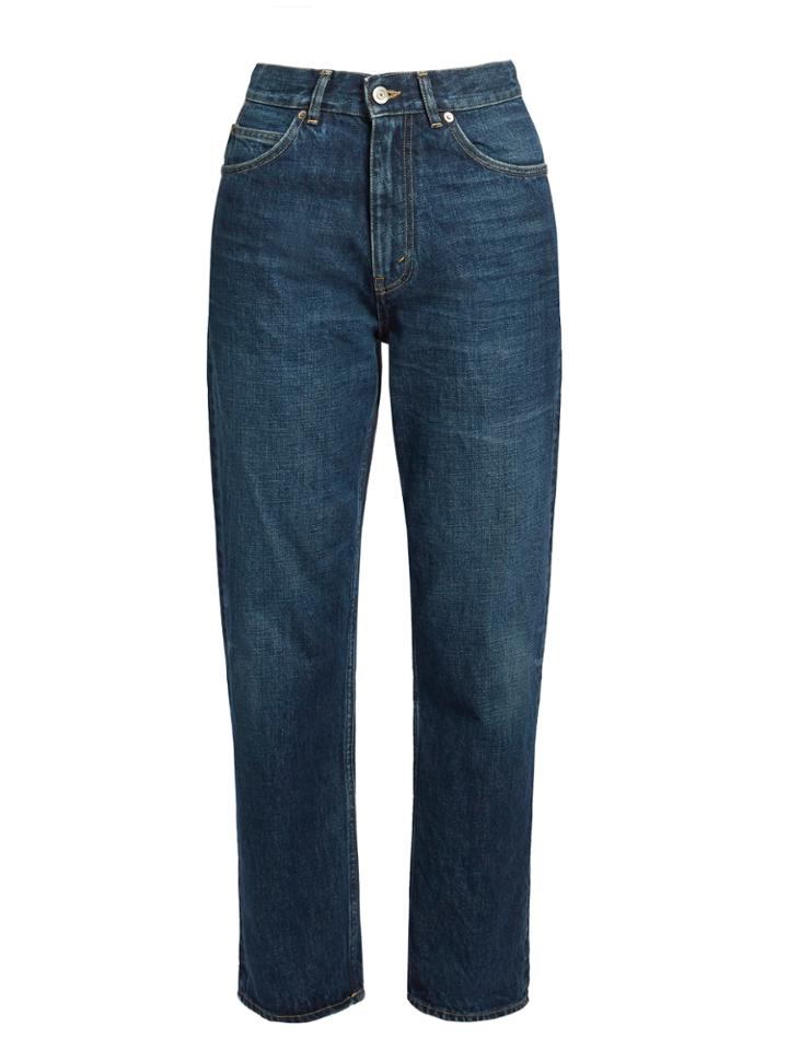 Golden Goose Deluxe Brand Komo High-rise Straight-leg Cropped Jeans