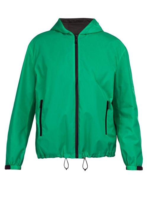 Matchesfashion.com Prada - Lightweight Technical Jacket - Mens - Green