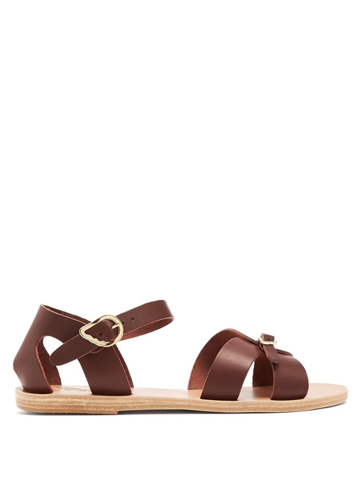 Ancient Greek Sandals Vasso Leather Sandals