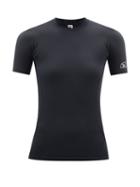 Balenciaga - Logo-print Short-sleeve Jersey Top - Womens - Black White