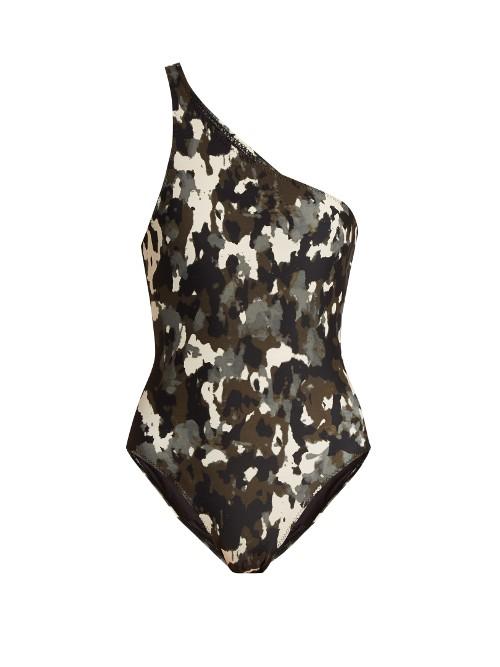 Norma Kamali Mio One-shoulder Swimsuit